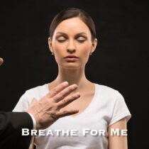 Hypnotized Woman Breathing Deeply